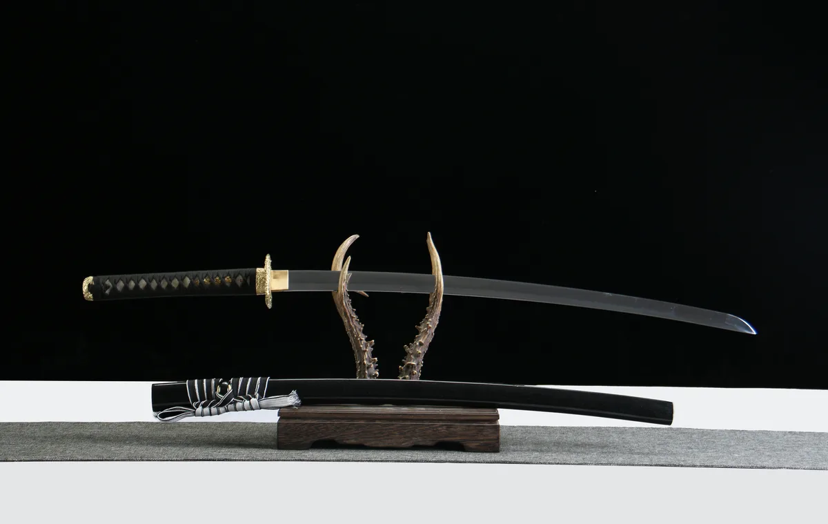 Rugissement du Dragon - Katana Forge a la Main en Acier au carbone 1065 - Image 3