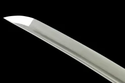 Alternative view of Tranchant du Crépuscule - Katana Forge a la Main en Acier au carbone 1065