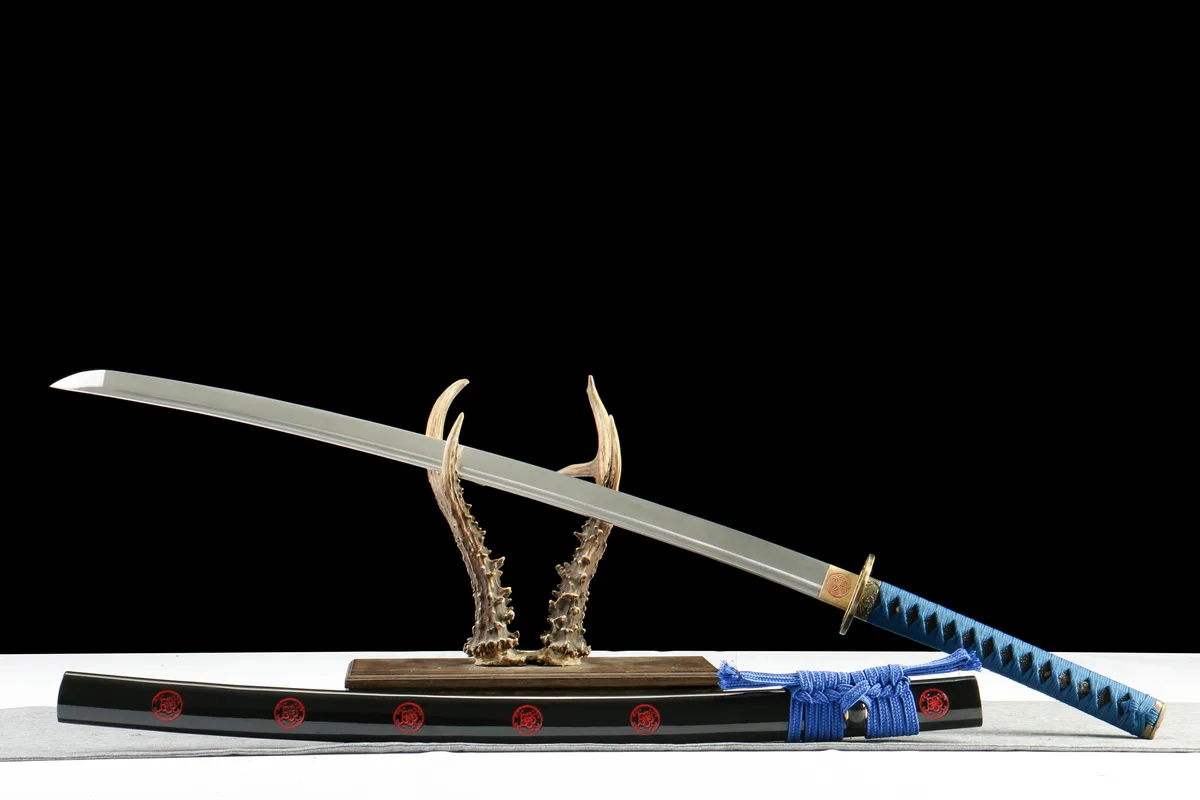 Tranchant du Crépuscule - Katana Forge a la Main en Acier au carbone 1065 - Image 4