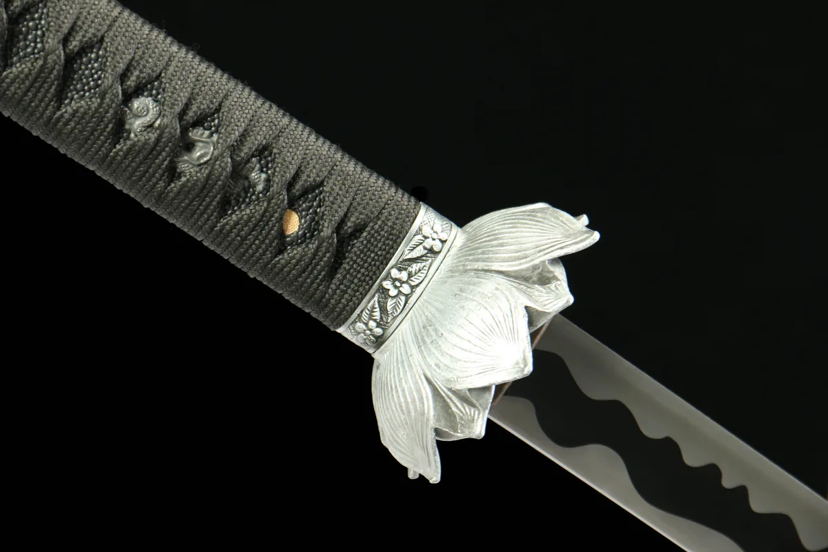 Tranchant Immortel (开门) - Katana Forge a la Main en Acier au carbone 1065 - Image 10