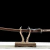 Tranchant Silencieux - Katana Forge a la Main en Acier au carbone 1065