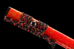 Vent de Sang - Katana Forge a la Main en Acier au carbone 1065