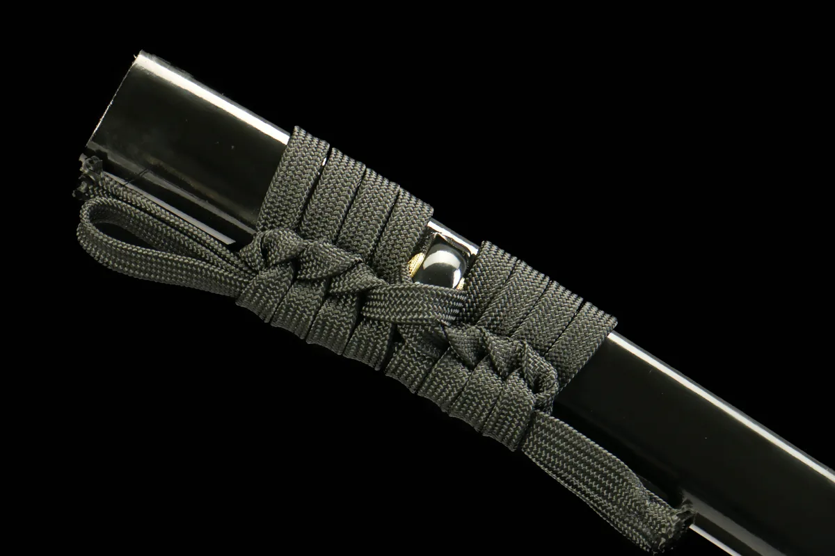 Ambre du Dragon - Katana Forge a la Main en Acier Damas - Image 9