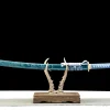 Étoile Tombée - Katana Forge a la Main en Acier Damas