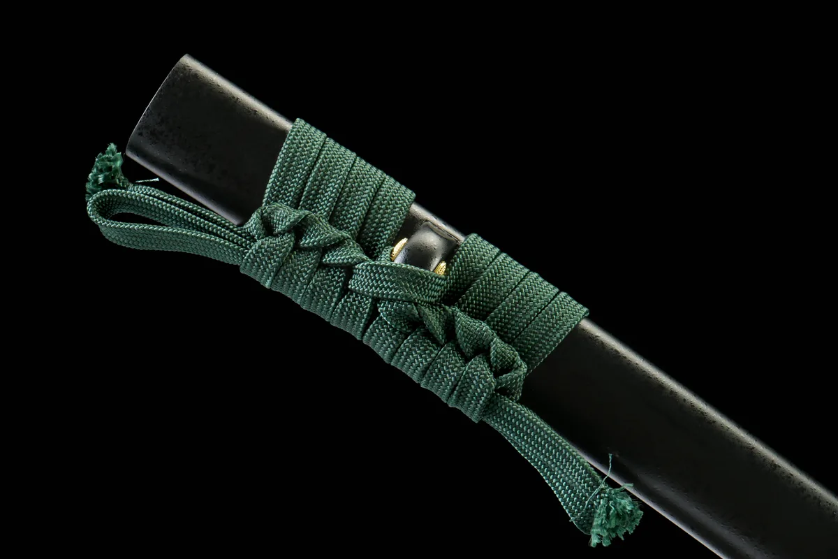 Flamme Obscure - Katana Forge a la Main en Acier Damas - Image 13