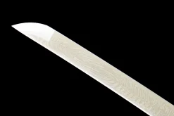 Alternative view of Ombre de Fleurs de Cerisier - Katana Forge a la Main en Acier Damas