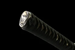 Acier de Nuit - Katana Forge a la Main en Acier Damas premium