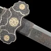 L'Échelle Céleste - Chinese Dao Forge a la Main en Acier Damas premium