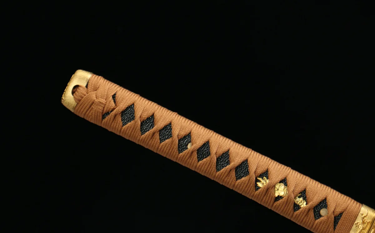 Tranchant de Flamme - Katana Forge a la Main en Acier Damas - Image 7