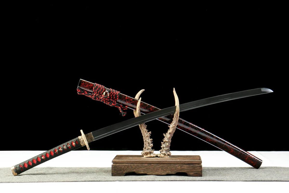 Veine du Purgatoire - Katana Forge a la Main en Acier Damas - Image 3