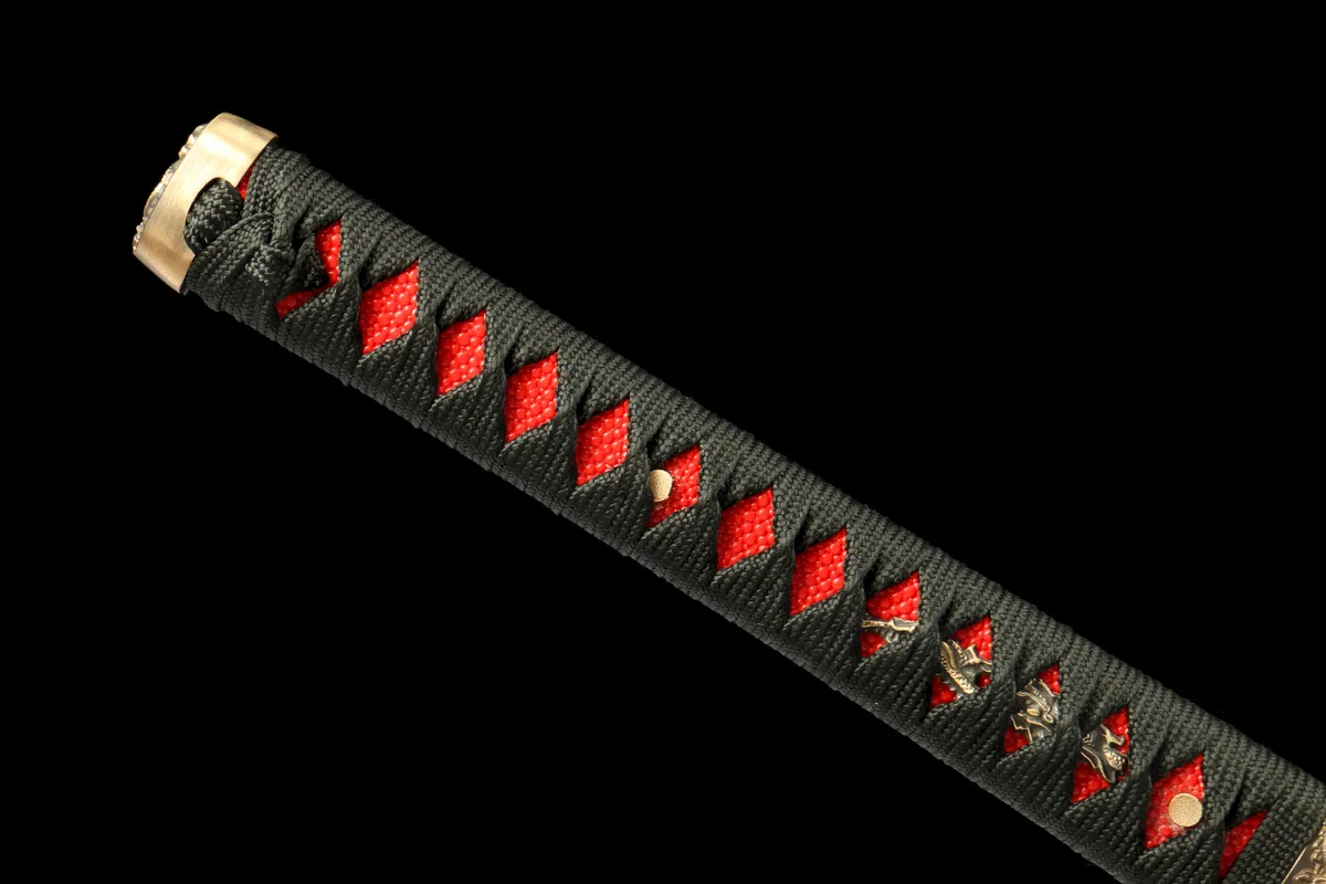 Veine du Purgatoire - Katana Forge a la Main en Acier Damas - Image 6