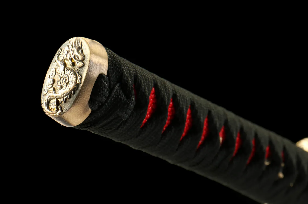 Veine du Purgatoire - Katana Forge a la Main en Acier Damas - Image 7