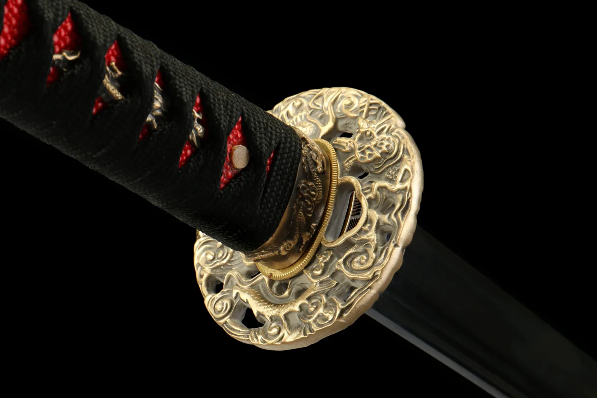 Veine du Purgatoire - Katana Forge a la Main en Acier Damas - Image 8