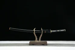 Jade Éternel - Katana Forge a la Main en Acier forge main artisanal