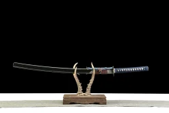 Ombre de Grue - Katana Forge a la Main en Acier forge main artisanal