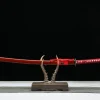 Lune Cramoisie - Katana Forge a la Main en Carbon Steel