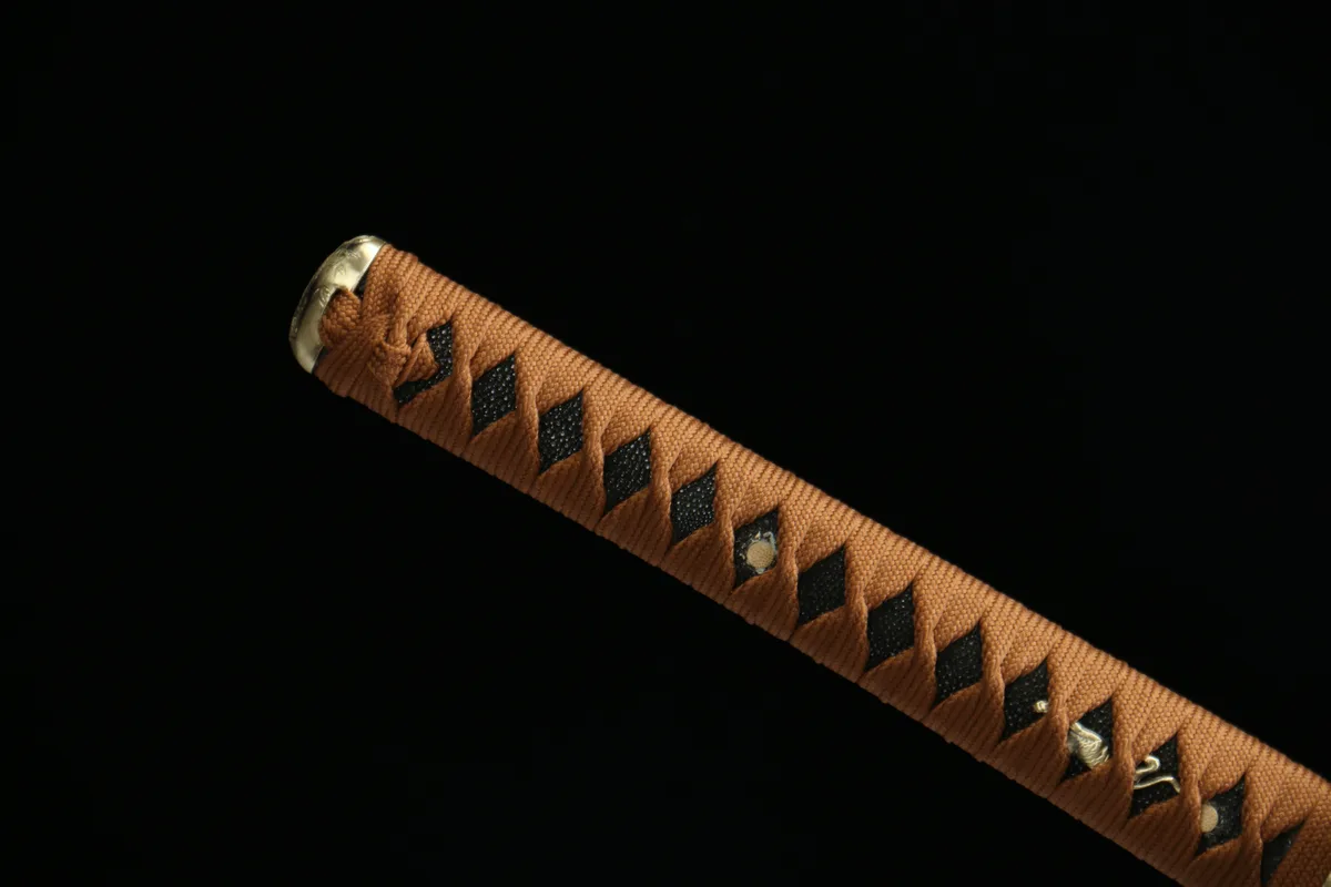 Splendeur Lunaire - Katana Forge a la Main en Carbon Steel - Image 6