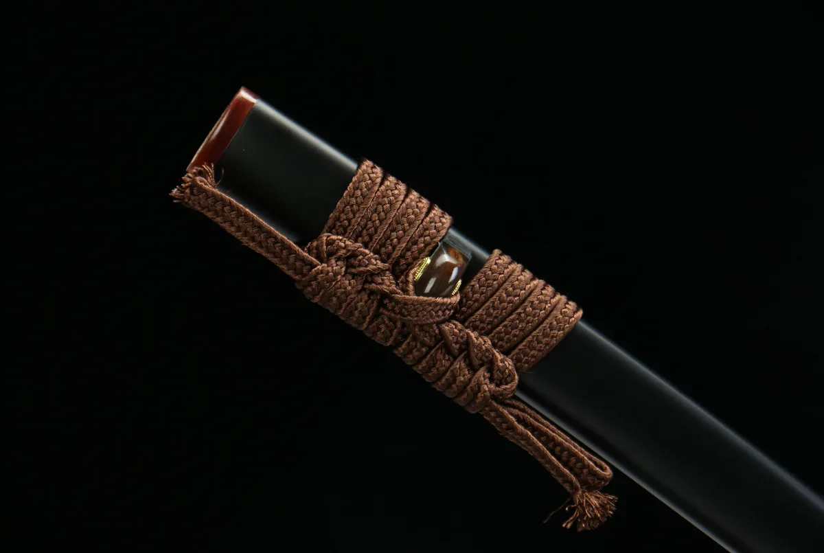 Splendeur Lunaire - Katana Forge a la Main en Carbon Steel - Image 8