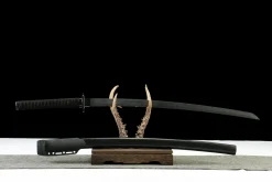 Alternative view of La Faucheuse - Katana Forge a la Main en Ceramic Coated Steel
