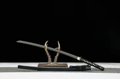 Alternative view of Spectre Obscur - Katana Forge a la Main en High Carbon Steel