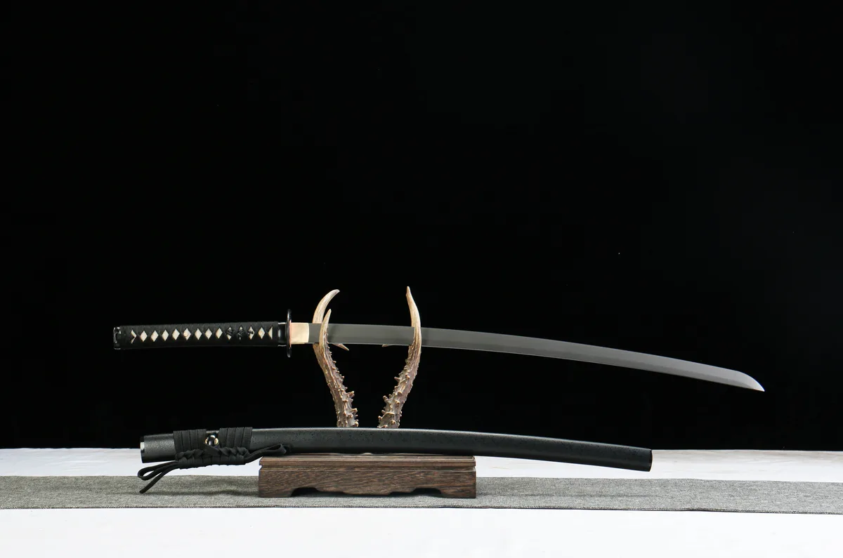 Spectre Obscur - Katana Forge a la Main en High Carbon Steel - Image 3