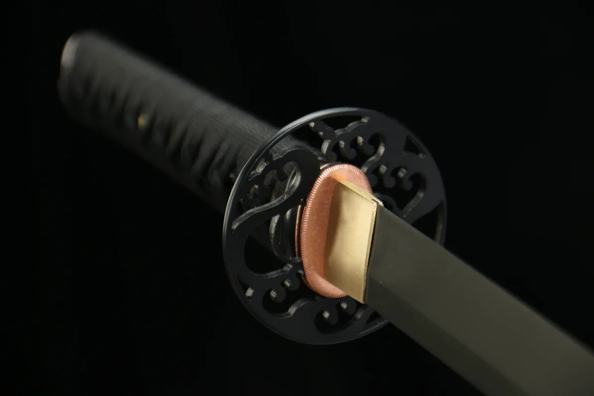 Spectre Obscur - Katana Forge a la Main en High Carbon Steel - Image 8