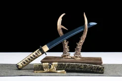 Alternative view of 碎玉 - Jade Brise - Tanto Forge a la Main en Acier au carbone 1045