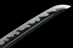 Alternative view of 孤绝 - Solitude Absolue - Tanto Forge a la Main en Acier au carbone 1045