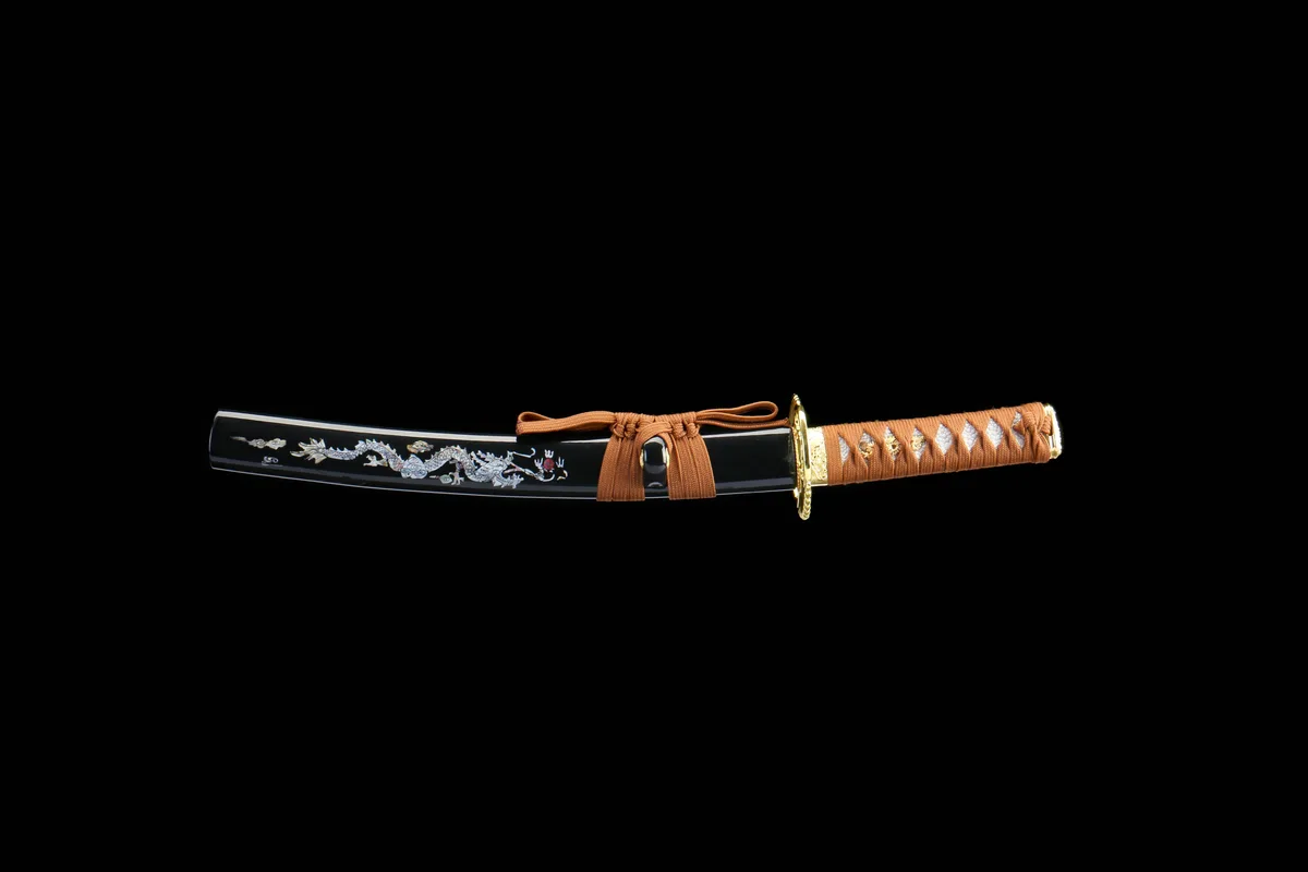 雪落无痕 - Neige sans Trace - Tanto Forge a la Main en High Carbon Steel - Image 11