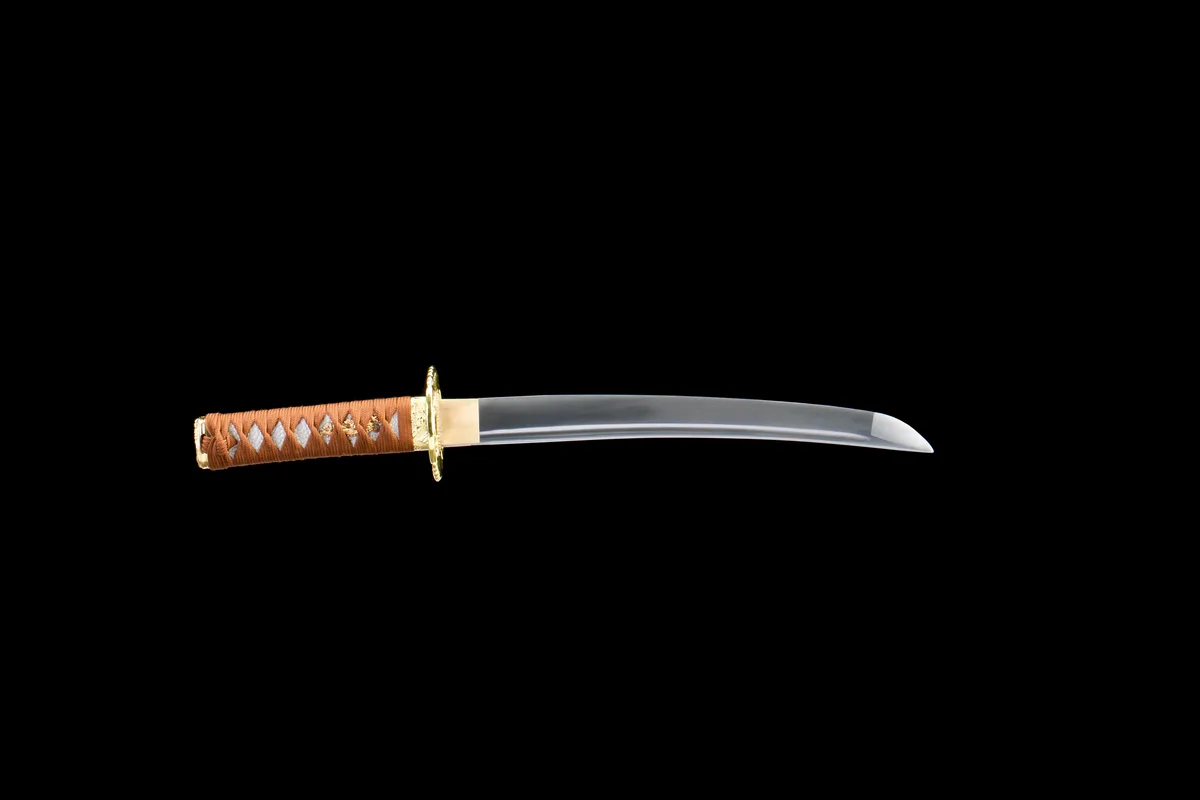 雪落无痕 - Neige sans Trace - Tanto Forge a la Main en High Carbon Steel - Image 12