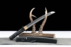 Alternative view of 幽冥鬼泣 - Plainte du Fantome - Tanto Forge a la Main en High Carbon Steel