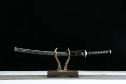Éclat des Étoiles - Wakizashi Forge a la Main en Acier a outils T10