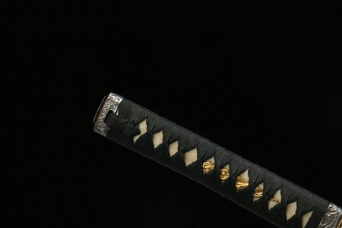 L'Ascension du Dragon - Wakizashi Forge a la Main en Acier a outils T10 - Image 7
