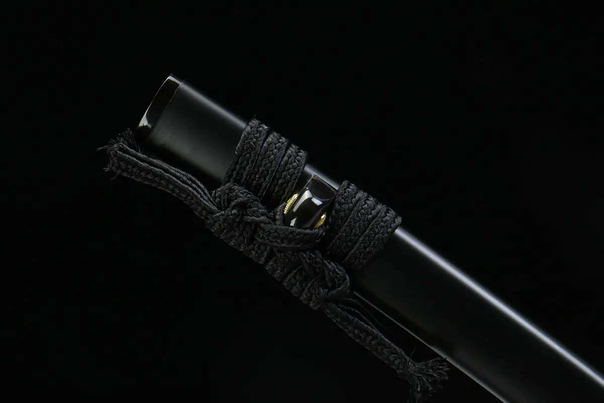 L'Ascension du Dragon - Wakizashi Forge a la Main en Acier a outils T10 - Image 9