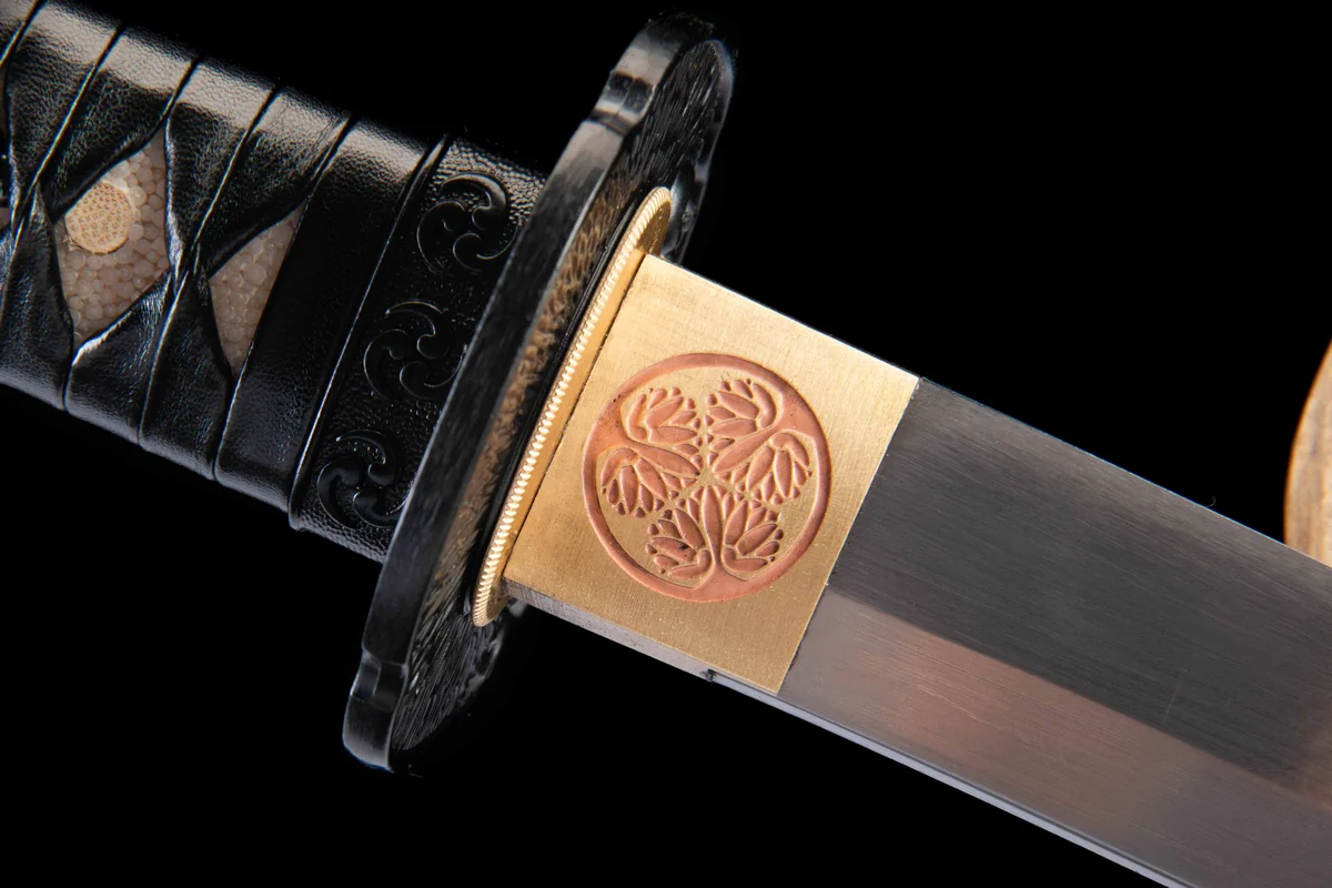 Écaille Sans Tranchant - Wakizashi Forge a la Main en Acier au carbone 1065 - Image 10