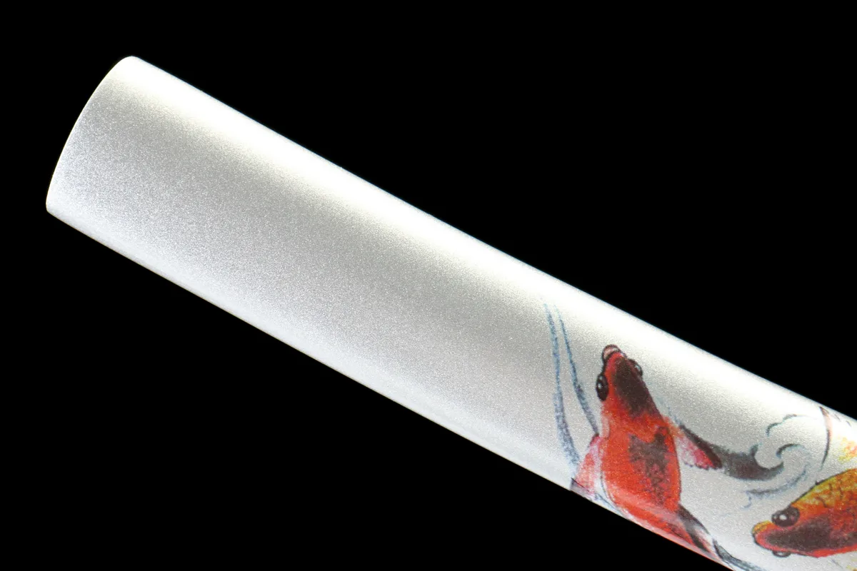 Koï Wakizashi - Wakizashi Forge a la Main en Acier au carbone 1065 - Image 11