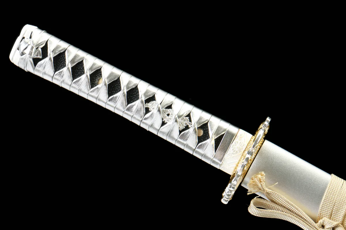 Koï Wakizashi - Wakizashi Forge a la Main en Acier au carbone 1065 - Image 14