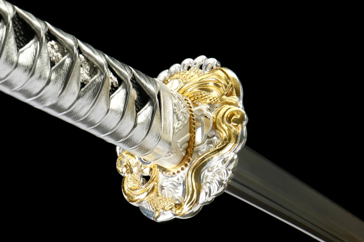 Koï Wakizashi - Wakizashi Forge a la Main en Acier au carbone 1065 - Image 9