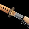 Traversée de la Compassion - Wakizashi Forge a la Main en Acier au carbone 1065