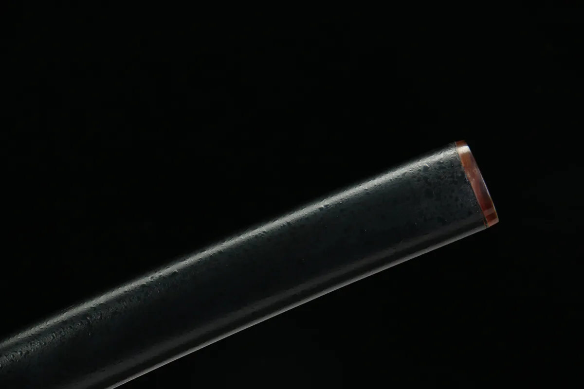 Orchidée Silencieuse - Wakizashi Forge a la Main en Acier forge main artisanal - Image 6